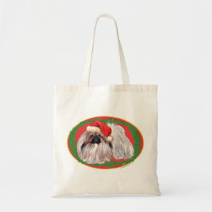 Pekingees in de Winter Tote Bag