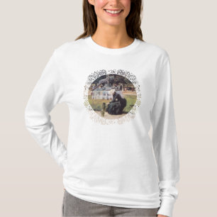 Pekingees in het park t-shirt
