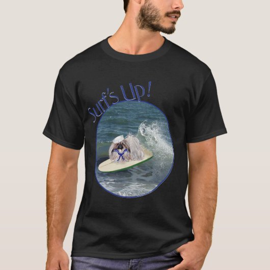 Pekingees in Zeemansuniformen T-shirt (Voorkant)