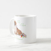 Pekingees is niet geamuseerd koffiemok (Voorkant links)