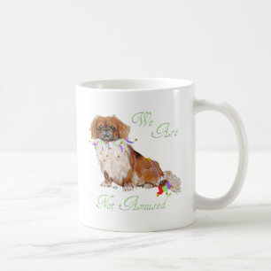 Pekingees is niet geamuseerd koffiemok