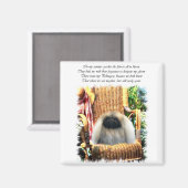 Pekingees Kunst Cadeaus Magneet (Voorkant / Achterkant)
