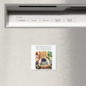 Pekingees Kunst Cadeaus Magneet (Insitu (Vaatwasser))