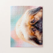 Pekingees. Legpuzzel (Verticaal)