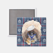 Pekingees Magneet (Voorkant / Achterkant)
