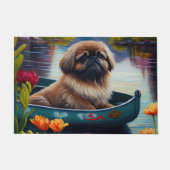 Pekingees op een peddel: Een landschappelijk avont Deurmat (Voorkant)