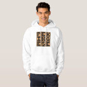Pekingees, Oude Rashond van Speelgoedformaat Hoodie (Voorkant volledig)