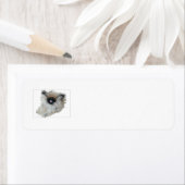 Pekingees Retouradreslabels Etiket (Insitu)