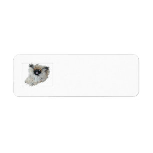 Pekingees Retouradreslabels Etiket