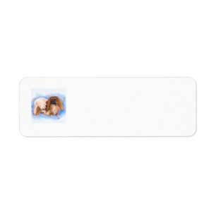 Pekingees Retouradreslabels Etiket
