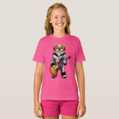 Pekingees Rockster Kind T-Shirt (Voorkant volledig)