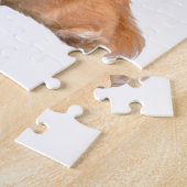 Pekingees (rood, zwart masker #1) legpuzzel (Zijkant)