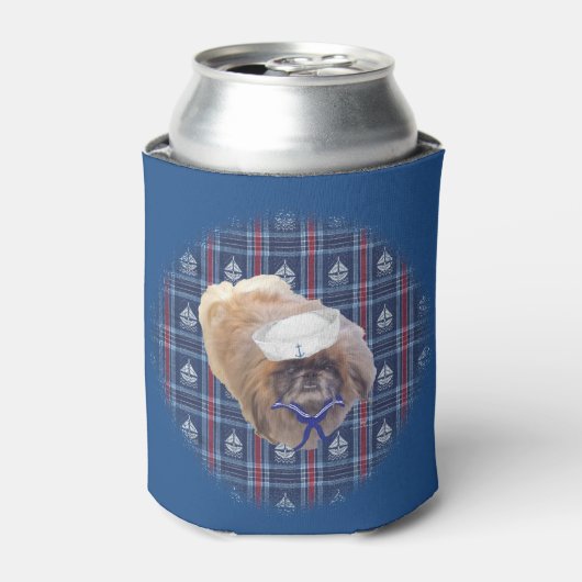 Pekingees Zeiler Blikjeskoeler (Blikje Voorkant)