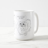Pekingeeswijsheid en humor koffiemok (Voorkant rechts)