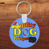 Pekingese_Agility-cadeaus Sleutelhanger (Voorkant)