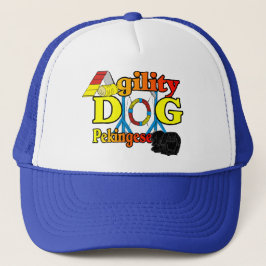 Pekingese_Agility-cadeaus Trucker Pet