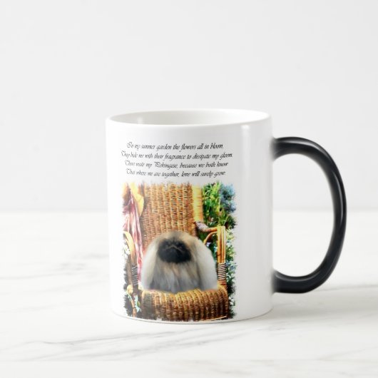 Pekingese Art Gifts Magische Mok (Rechts)