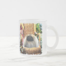 Pekingese Art Gifts Matglas Koffiemok