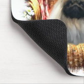 Pekingese Art Gifts Muismat (Hoek)
