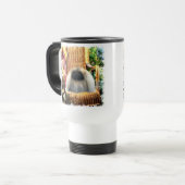 Pekingese Art Gifts Reisbeker (Voorkant links)