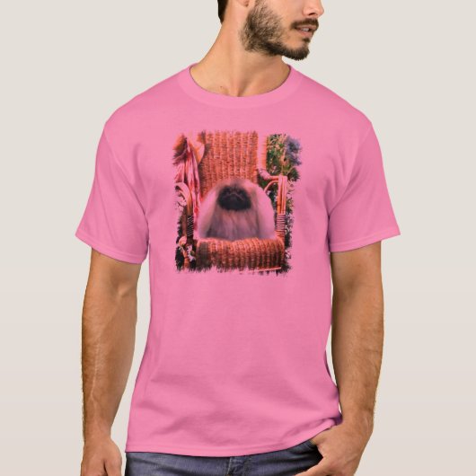 Pekingese Art Gifts T-shirt (Voorkant)