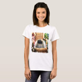 Pekingese Art Gifts T-shirt (Voorkant volledig)