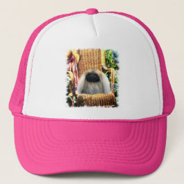 Pekingese Art Gifts Trucker Pet