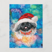 Pekingese Breed Dog Kerstmis Feestdagenkaart (Voorkant)