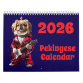 Pekingese Calendar Kalender (Hoes)