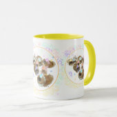 Pekingese Celebration Group Mok (Voorkant rechts)