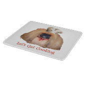 Pekingese Chef Snijplank (Hoek)