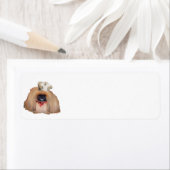 Pekingese Chef - Vrouw Etiket (Insitu)