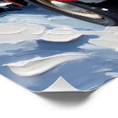 Pekingese Christmas Red Truck Holiday Perfect Poster (Hoek)