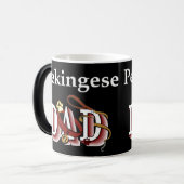 Pekingese Dad Gifts Magische Mok (Voorkant links)