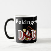 Pekingese Dad Gifts Magische Mok (Links)