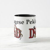 Pekingese Dad Gifts Mok (Midden)