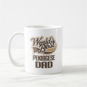 Pekingese Dad (Worlds Best) Koffiemok (Links)