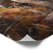 Pekingese Dog Art Print Poster (Hoek)