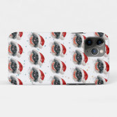 Pekingese Dog Breed Christmas Stars Case-Mate iPhone Case (Achterkant (horizontaal))