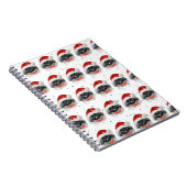 Pekingese Dog Breed Christmas Stars Notitieboek (Rechterzijde)