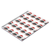 Pekingese Dog Breed Christmas Stars Notitieboek (Linkerzijde)