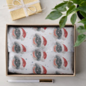 Pekingese Dog Breed Christmas Stars Tissuepapier (Geschenk)