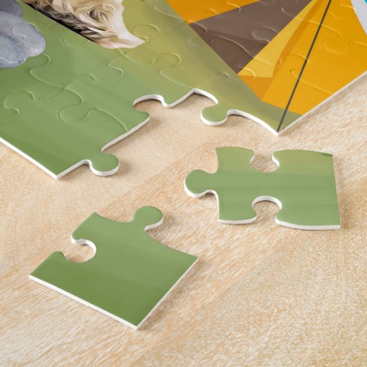 Pekingese Dog Camping Legpuzzel (Zijkant)