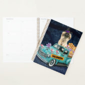 Pekingese Dog Halloween Truck Planner (Display)