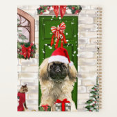 Pekingese Dog kerstcadeau Planner (Achterkant)