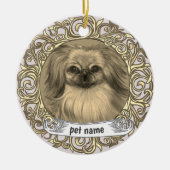 Pekingese Dog Loving Memory ornament (Voorkant)
