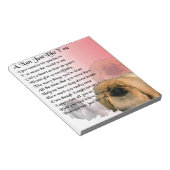 Pekingese Dog - Nan Poem Notitieblok (Schuin)