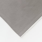 Pekingese Dog op Taupe Fleece Deken (Hoek)