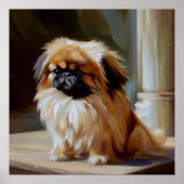 Pekingese Dog Poster (Voorkant)