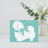 Pekingese Dog Puppy Bedankkaart (Staand voorkant)